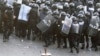 Egypt Police Disperse Anti-Mubarak Protesters