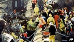 Un accident de train à Londres, 12 décembre 1998.