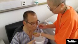 အကျဉ်းကျနေတဲ့ တရုတ်အတိုက်အခံ တက်ကြွလှုပ်ရှားသူ၊ ငြိမ်းချမ်းရေး နိုဘဲလ်ဆုရှင် Liu Xiaobo