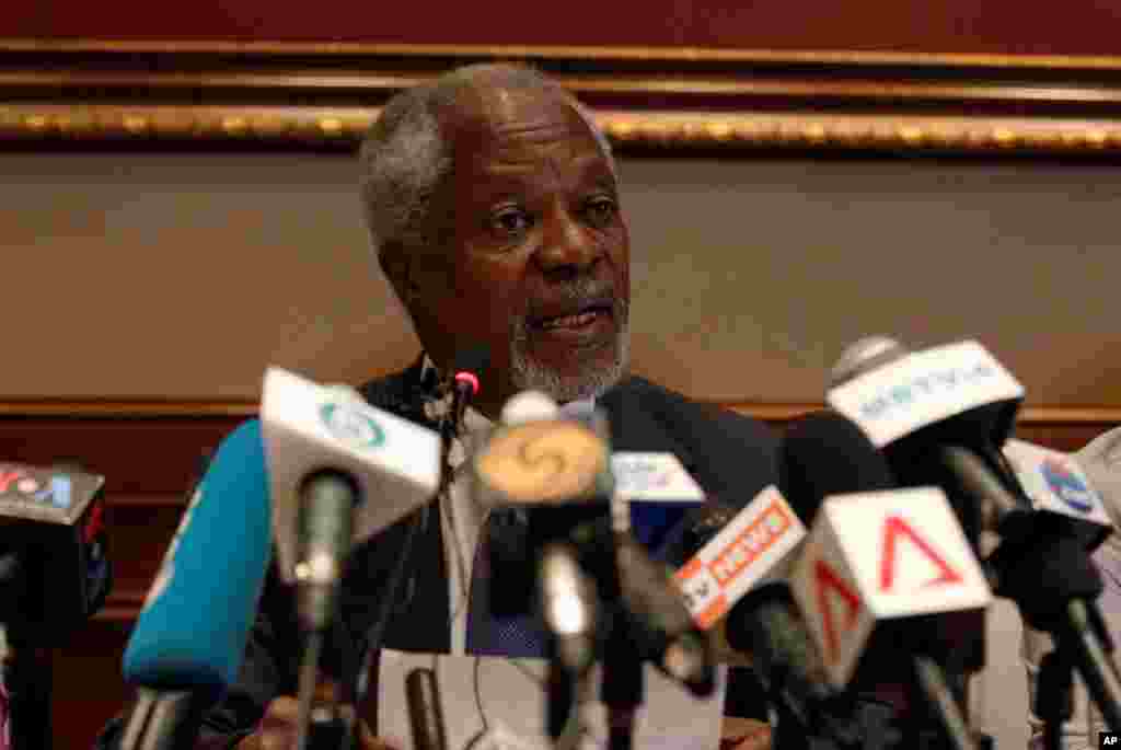 Former U.N. Secretary-General Kofi Annan