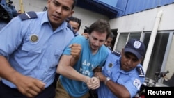 El colombiano Luis Felipe Ríos Castaño fue capturado el pasado 26 de junio en Managua y asegura ser un espía al servicio de su país.