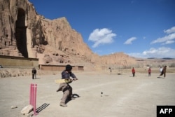 Eneo la masanamu ya Buddha huko Bamiyan.