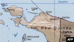 Peta Papua.