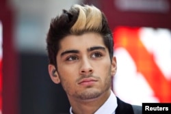 FILE - Zayn Malik, former member of band "One Direction."