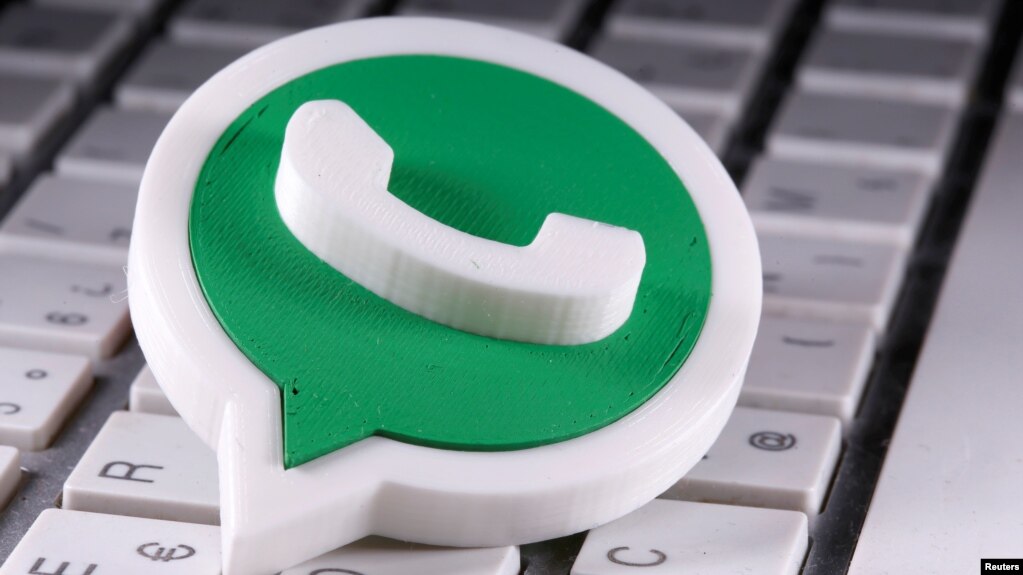 Logo Whatsapp dalam ilustrasi yang diambil pada 12 April 2020 ini. (Foto: REUTERS/Dado Ruvic)