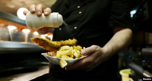 Some of Britain's fish and chips stores are in danger of closing.