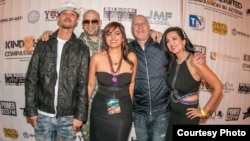 A Kind-Hearted Compassion in Action Foundation charity event included performers Bizzy Bone from Bone Thugs-n-Harmony and Mally Mall, foundation co-founder Pamela Tahim, music manager Steve Lobel, and co-founder Dr. Sonia Singh.