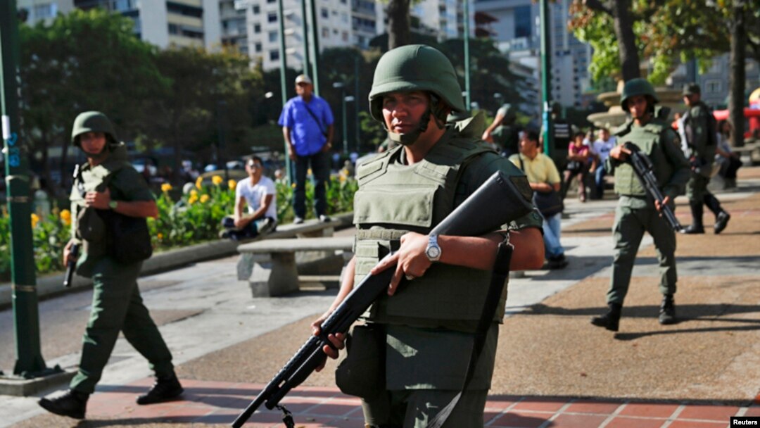Venesuelada namoyishlar, Karakas, 17-mart, 2014-yil