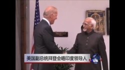 美国副总统拜登会晤印度领导人