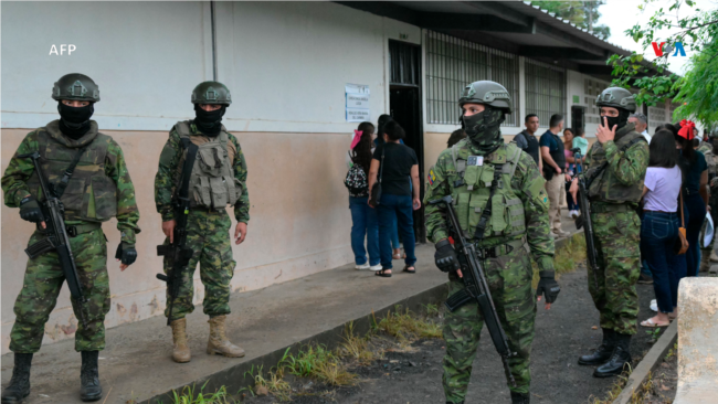 En medio de un clima de tensión extrema, la Policía Nacional destinó 288 de sus miembros para otorgar seguridad a los binomios durante la campaña.