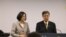  民进党以“英仁配”组合角逐2016大选（美国之音李逸华拍摄）