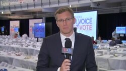 Os democratas em confronto em Houston