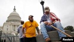 Američki veterani na protestu povodom zatvaranja vlade