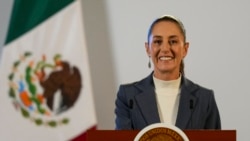  La presidenta mexicana Claudia Sheinbaum reacciona a la propuesta de Donald Trump sobre el Golfo de Méxicano
