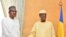 Shugaban Najeriya Muhammadu Buhari da Idris Deby na Chadi (Garba Shehu)