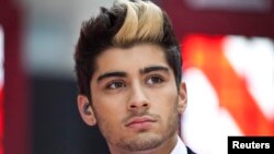 FILE - Zayn Malik, former member of band "One Direction".