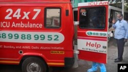 Une ambulance à Mumbai, en Inde, le 29 mai 2020.