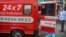 Une ambulance à Mumbai, en Inde, le 29 mai 2020.