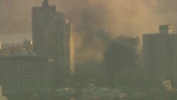 Пожар на Бруклинском мосту