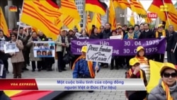 Người Việt tại Đức biểu tình phản đối vụ Trịnh Xuân Thanh