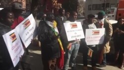 Angry Zimbabweans Protest ...