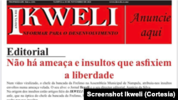 Ikweli, newspaper, Mozambique