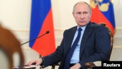 FILE - Russia's President Vladimir Putin.