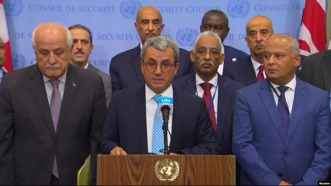 New York’ta, Türkiye ve Filistin’in öncülüğünde İsrail’e silah transferinin sonlandırılmasını talep eden “ortak mektup” girişimiyle ilgili basın toplantısı düzenlendi. 