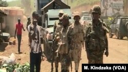 Cameroonian troops fighting separatists in the county's Northwest region are in Bamenda, May 24, 2019. 