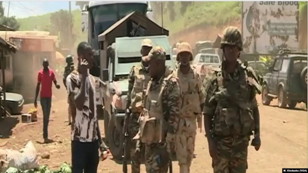 Abasirikare ba Kameruni barwanya abiyonkoye bo mu ntara zivuga Icongereza i Bamenda