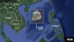 Thitu (Pag-asa in Tagalog), in the Spratly Islands