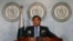 Pakistan's Foreign Ministry spokesman Mohammad Faisal, seen in this Feb. 2018 photo, reiterates Pakistan’s “full support” for efforts by Afghan President Ashraf Ghani to promote a peace dialogue with the Taliban to end decades of hostilities in Afghanistan.