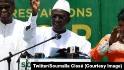 Le candidat Soumaïla Cissé au Mali, le 3 août 2018. (Twitter/Soumaïla Cissé)