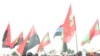 Angola bandeiras Unita MPLA 