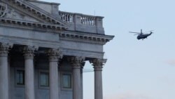 Helikopter u kojem je predsednik Donald Tramp napustio Belu kuću