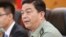 FILE - In this July 18, 2013 file photo Chinese Defense Minister Chang Wanquan speaks during a meeting at Chinese Defense Ministry headquarters in Beijing. 