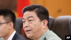 တရုတ်ကာကွယ်ရေးဝန်ကြီး Chang Wanquan 