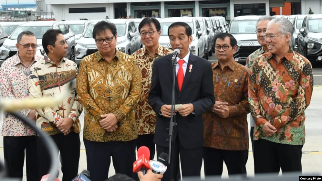 Presiden Joko Widodo di Tanjung Priok, Jakarta, 25 April 2018. (Foto: Biro Pers Istana).