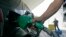 FILE - A Venezuelan gasoline station.