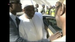 Gambia’s President-elect Adama Barrow Arrives for Inauguration in Senegal
