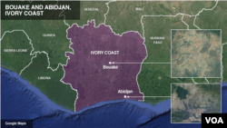 Bouake and Abidjan, Ivory Coast
