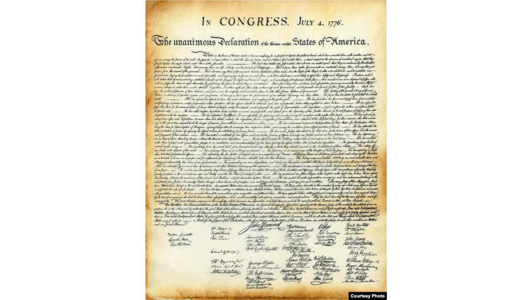 Independence Day Campaign Lets People Sign Declaration Of Independence  Using Twitter