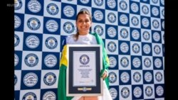 Brazilian Woman Sets Record Surfing Biggest Wave
