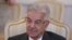 FILE - Pakistani Foreign Minister Khawaja Asif attends a meeting in Moscow, Russia Feb. 20, 2018. 