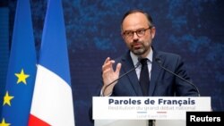 Le Premier ministre français Edouard Philippe à Paris, France, le 8 avril 2019. REUTERS / Charles Platia