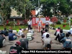 Para narapidana di sebuah lapas. (Foto: Dirjen PAS Kemenkumham)