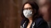 Senator Tammy Duckworth (D-IL) wears a protective mask during a Senate Armed Services hearing on Capitol Hill in Washington, DC, U.S. May 7, 2020. Kevin Dietsch/Pool via REUTERS