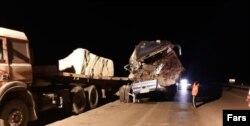 حوادث جاده‌ای در ایران - عکس از فارس