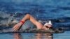 Германский пловец победил в олимпийском марафонском заплыве