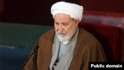 Ayatollah Yazdi, Chief of Iran's Khobregan Majlis محمد یزدی رئیس مجلس خبرگان